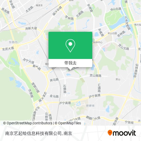 南京艺起绘信息科技有限公司地图