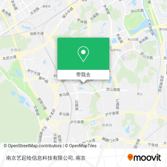 南京艺起绘信息科技有限公司地图