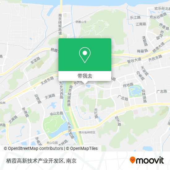 栖霞高新技术产业开发区地图