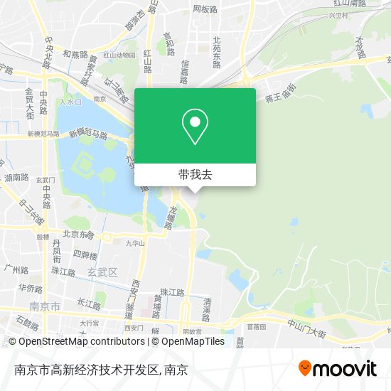 南京市高新经济技术开发区地图