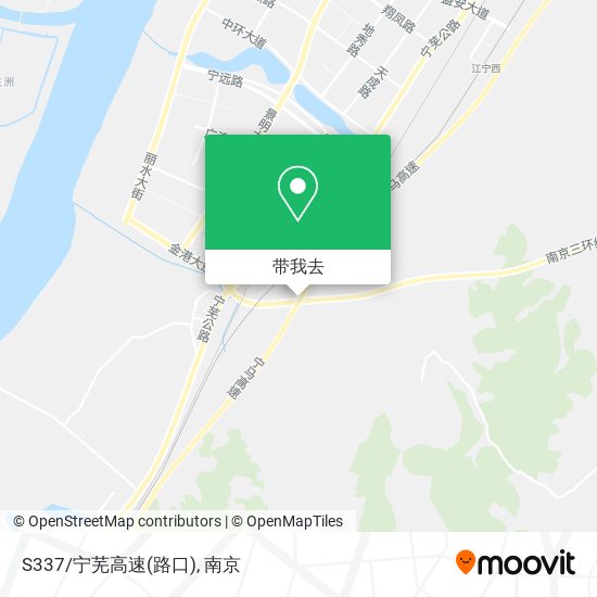 S337/宁芜高速(路口)地图