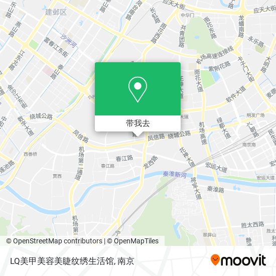 LQ美甲美容美睫纹绣生活馆地图