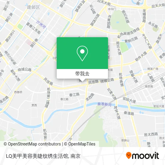 LQ美甲美容美睫纹绣生活馆地图