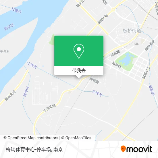 梅钢体育中心-停车场地图
