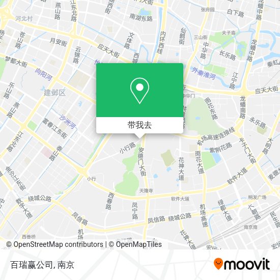 百瑞赢公司地图
