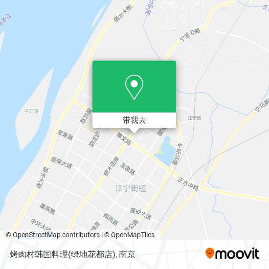 烤肉村韩国料理(绿地花都店)地图