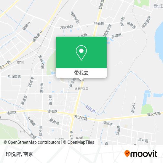印悦府地图