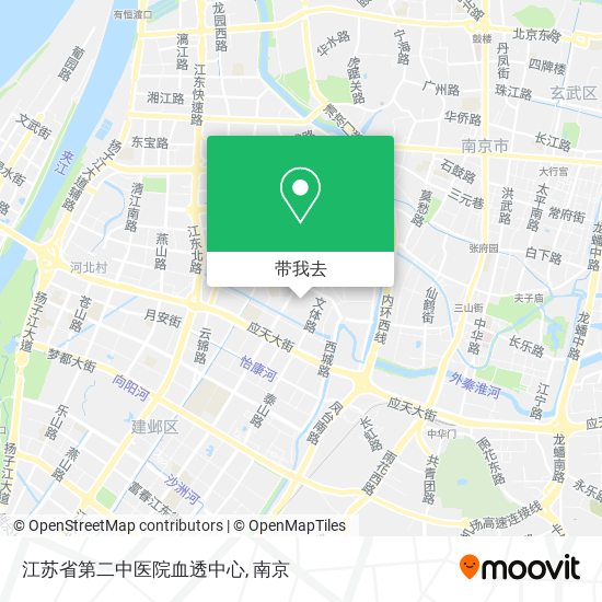 江苏省第二中医院血透中心地图