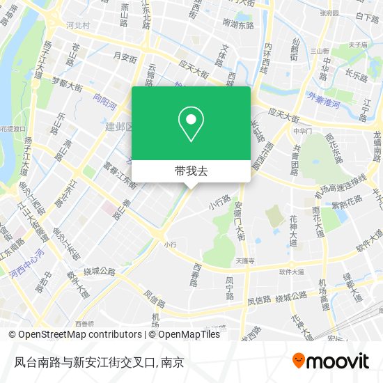 凤台南路与新安江街交叉口地图
