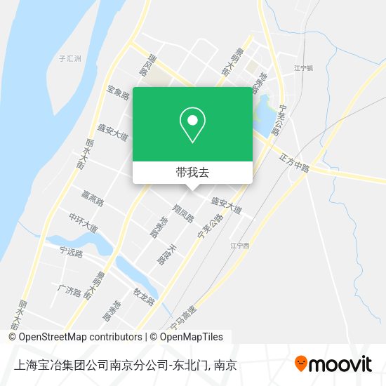 上海宝冶集团公司南京分公司-东北门地图