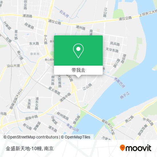 金盛新天地-10幢地图