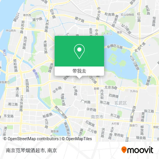南京范琴烟酒超市地图