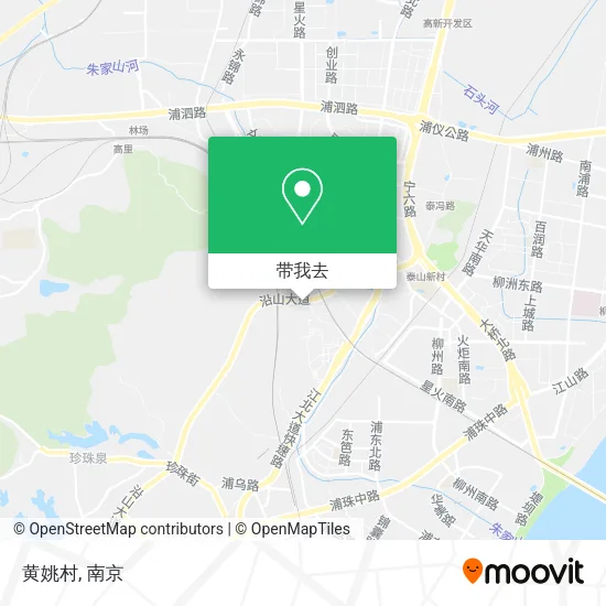 黄姚村地图