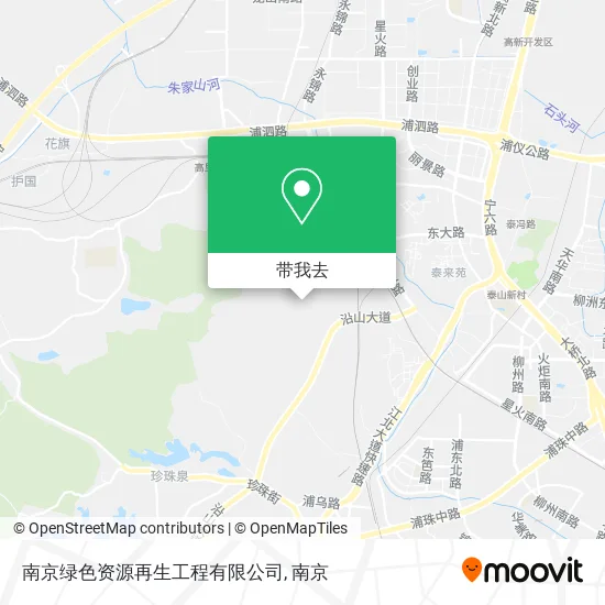南京绿色资源再生工程有限公司地图