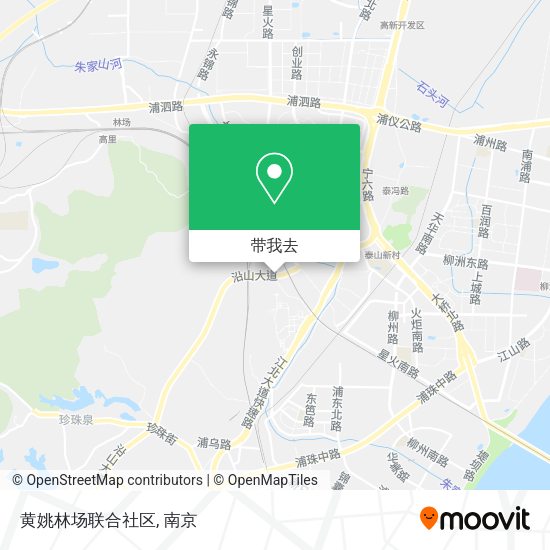 黄姚林场联合社区地图