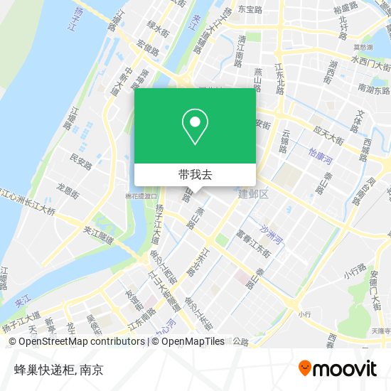 蜂巢快递柜地图