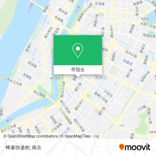 蜂巢快递柜地图