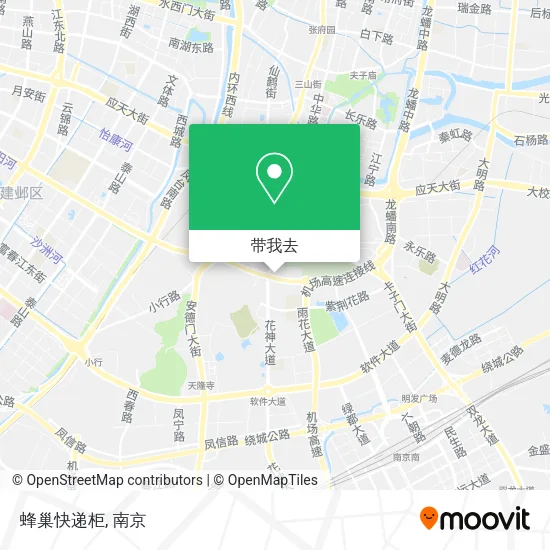 蜂巢快递柜地图
