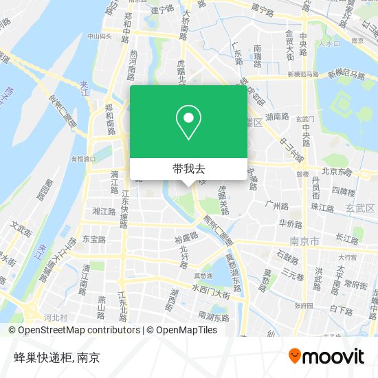 蜂巢快递柜地图
