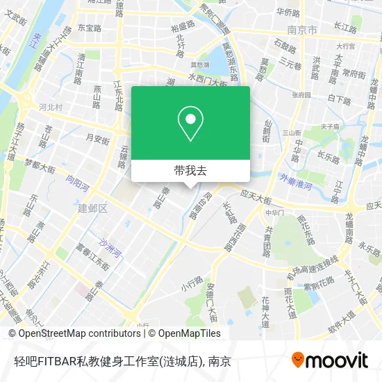 轻吧FITBAR私教健身工作室(涟城店)地图