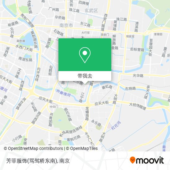 芳菲服饰(骂驾桥东南)地图
