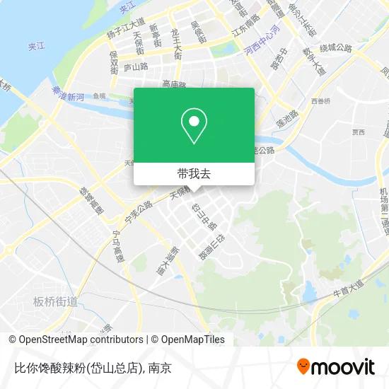 比你馋酸辣粉(岱山总店)地图