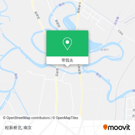 程新桥北地图
