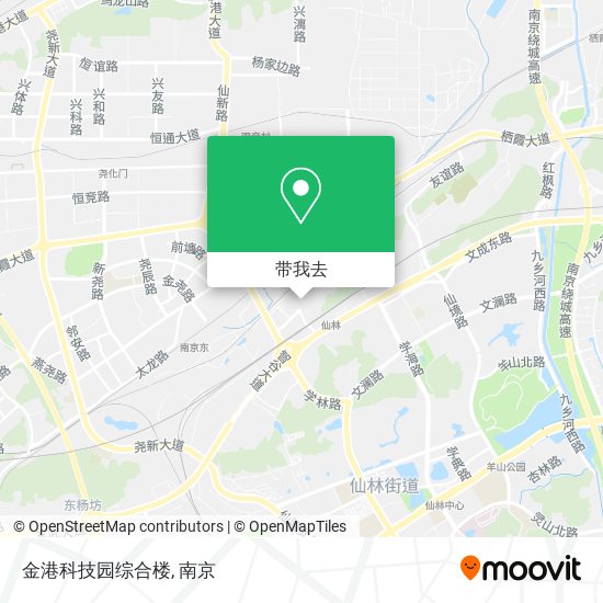 金港科技园综合楼地图