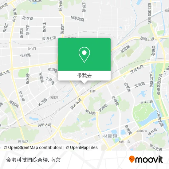 金港科技园综合楼地图
