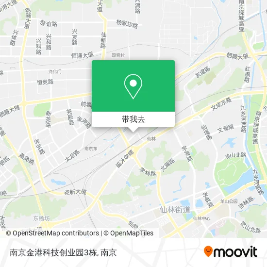 南京金港科技创业园3栋地图