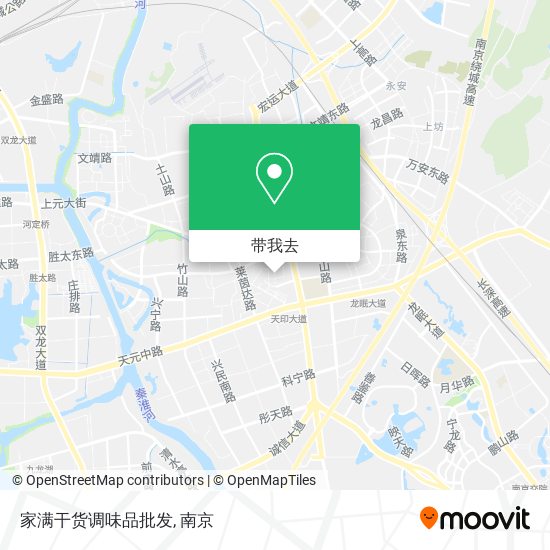 家满干货调味品批发地图