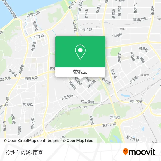 徐州羊肉汤地图