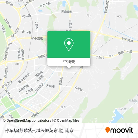 停车场(麒麟紫荆城长城苑东北)地图