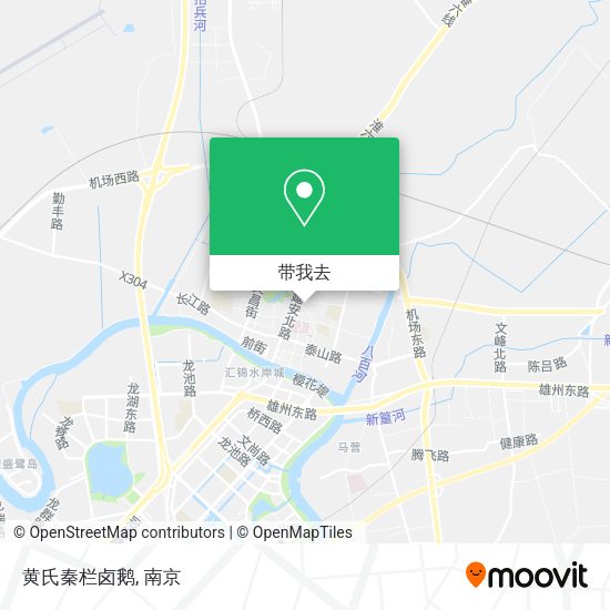 黄氏秦栏卤鹅地图