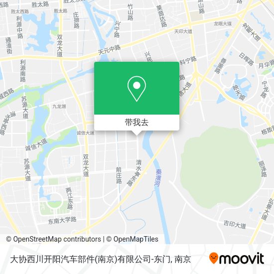 大协西川开阳汽车部件(南京)有限公司-东门地图