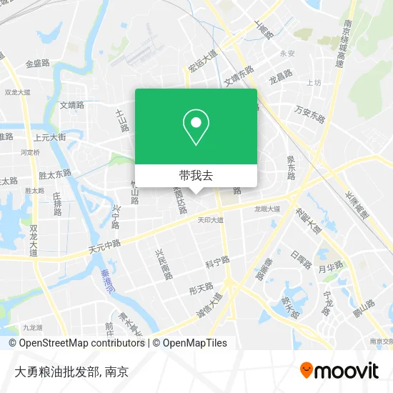 大勇粮油批发部地图