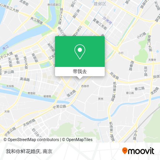 我和你鲜花婚庆地图