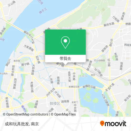 成和玩具批发地图
