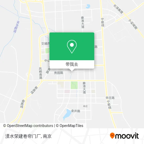 溧水荣建卷帘门厂地图