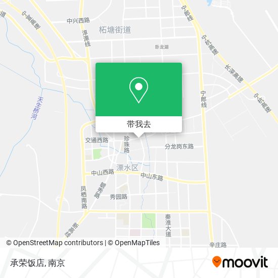承荣饭店地图