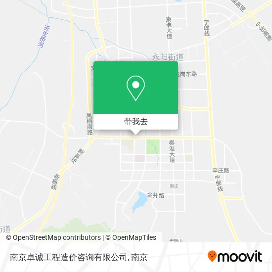 南京卓诚工程造价咨询有限公司地图