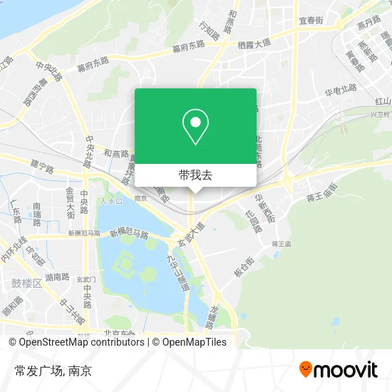 常发广场地图