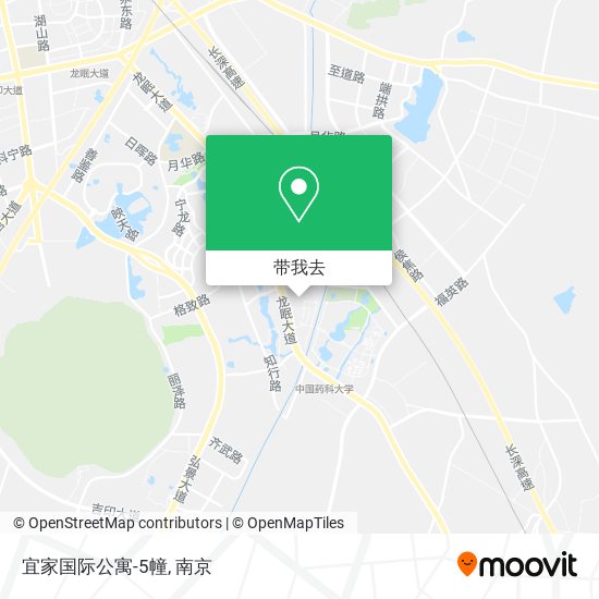 宜家国际公寓-5幢地图