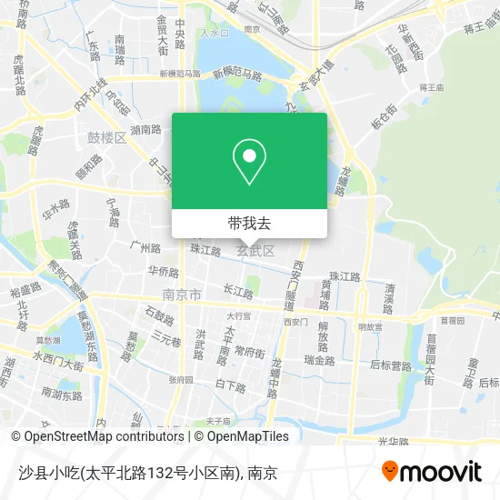 沙县小吃(太平北路132号小区南)地图