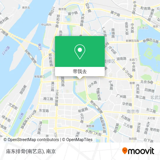 庙东排骨(南艺店)地图