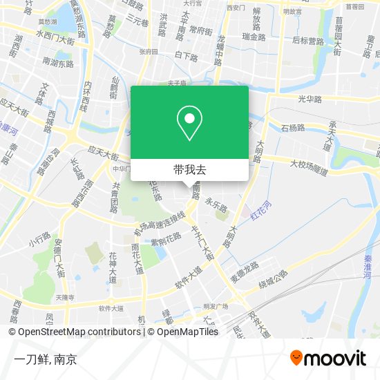 一刀鲜地图