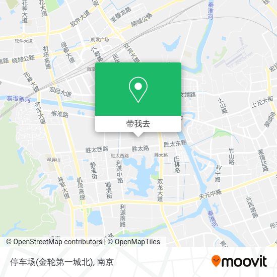 停车场(金轮第一城北)地图