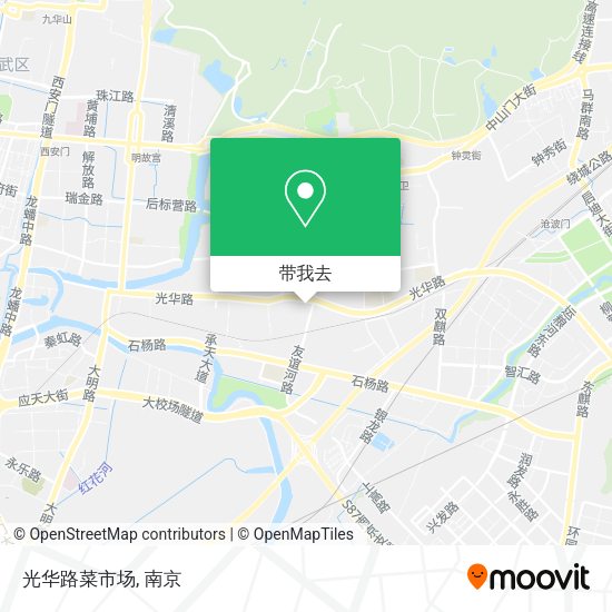 光华路菜市场地图