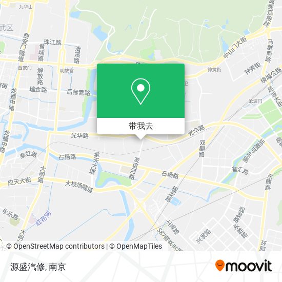 源盛汽修地图