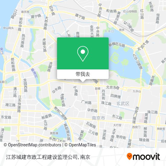 江苏城建市政工程建设监理公司地图